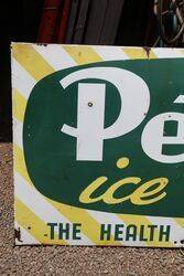 Peters Ice Cream Enamel Advertising sign