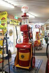 Petrol Pump In Shell Livery