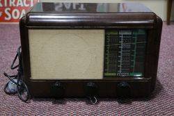 Philco Brown Bakelite Radio 