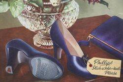 Philips Sticka Soles and Heels Card Advertising Sign 