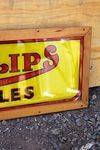 Phillips Cycles Framed Perspex Sign 