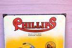 Phillips Cycles Pictorial Enamel Sign