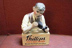 Phillips Soles And Shoes Rubberoid Advertising Statue