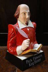 Pick Flowers Keg Bitter Carlton Ware William Shakespeare Figure 