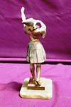 Pierrette Bronze And Ivory Figure By Gerard   