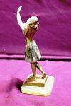 Pierrette Bronze And Ivory Figure By Gerard   