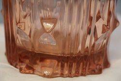 Pink Art Deco Vase C1930 