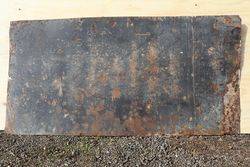 Plume Enamel Advertising Sign Vacuum Oil Company