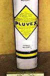 Pluvex Die Cut Advertising Enamel Sign
