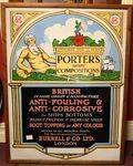 Porters Ships Compositions Antique Sign