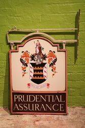 Prudential Assurance Double Sided Sign  