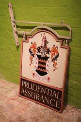 Prudential Assurance Double Sided Sign  