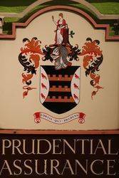 Prudential Assurance Double Sided Sign  