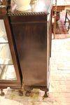 Quality 2 Door Mahogany Display Cabinet English C1920