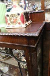 Quality 2 Door Mahogany Display Cabinet English C1920