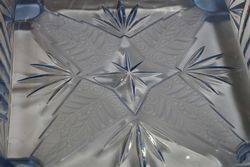 Quality Art Deco Blue Glass Bowl 