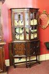 Quality English Oak 2 Door Display Cabinet C 190010 Monthly Special