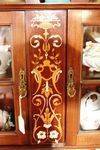 Quality Inlayed Mahogany Parlor Cabinet English C1900