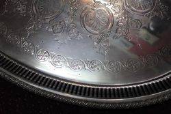 Quality Large Early Twentieth Century Silver Plated Tray