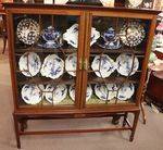 Quality Late 19th Century Inlaid Mahogany Bookcase C1895