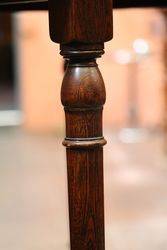 Quality Oak Drop Side Tea Trolley C1925 