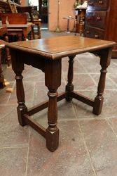 Quality Oak Nest of 3 Tables 