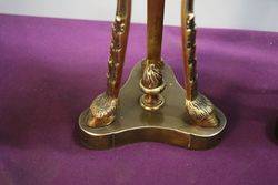 Quality Pair Of Antique Bronze Urns 