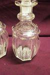 Quality Pair Of Victorian Cut Glass Decanters