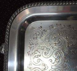 Quality Silver Plated Tray