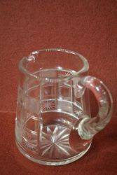 Quality Victorian Cut Glass Jug  