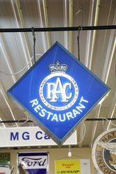 RAC Restaurant Light Box 