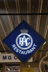 RAC Restaurant Light Box 