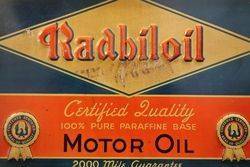 Radbiloil Advertising Tin Sign 