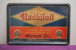 Radbiloil Advertising Tin Sign 