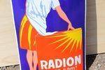 Radion Pictorial Enamel Sign