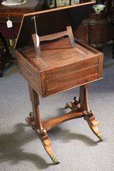 Rare Rosewood Regency Writing Table