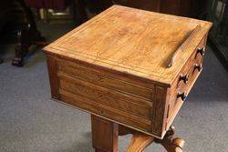 Rare Rosewood Regency Writing Table