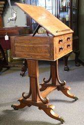 Rare Rosewood Regency Writing Table