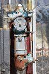 Rare Satam Effiel Tower Manual Petrol Pump For Restoration