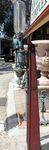Rare Satam Effiel Tower Manual Petrol Pump For Restoration