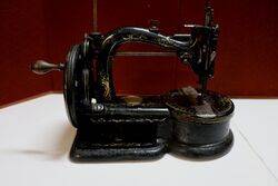 Rare and Early ES Berg of Exeter Sewing Machine