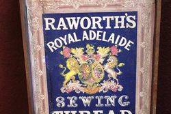 Raworths Royal Adelaide Sewing Thread Advertising Box