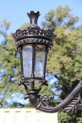 Regency Top of the Range 5 Branch Cast Iron Garden Lamp