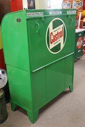 Restored Castrol Triple Pump Bread Bin Oil Dispenser