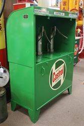 Restored Castrol Triple Pump Bread Bin Oil Dispenser