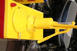 Restored Vintage Hi boy in Shell Stick Man  Livery 