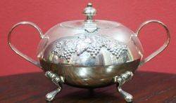 Retro 3Piece Silver Plated Tea Set