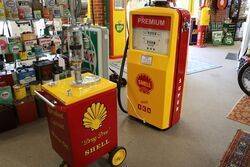 Retro Gilbarco Petrol Pump In SHELL Livery