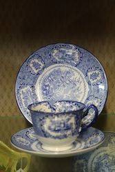 Ridgways Blue+White  Trio C1895