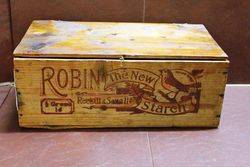 Robin Starch Original Display Wooden Box